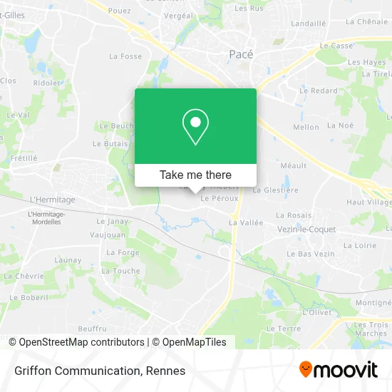 Mapa Griffon Communication