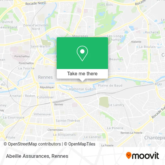 Abeille Assurances map