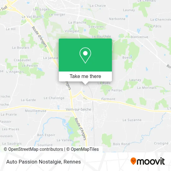 Auto Passion Nostalgie map