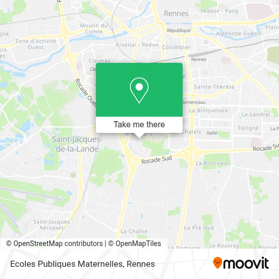 Ecoles Publiques Maternelles map