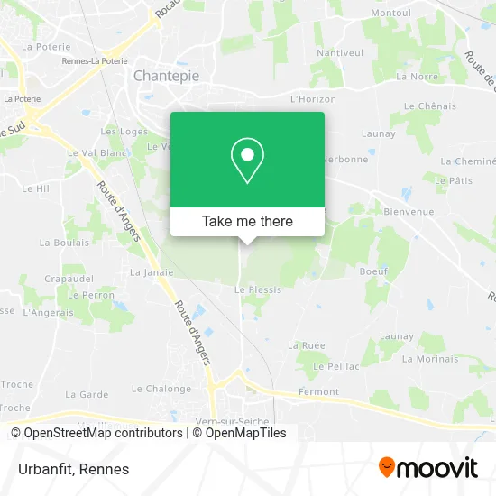 Urbanfit map