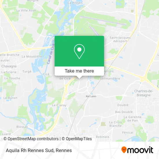 Aquila Rh Rennes Sud map