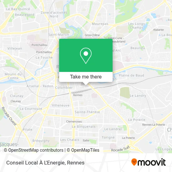 Conseil Local À L'Energie map