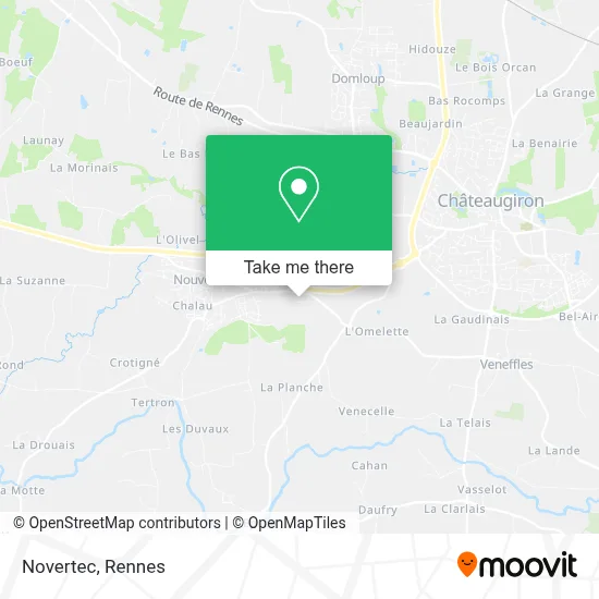 Novertec map