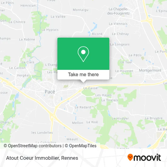 Atout Coeur Immobilier map