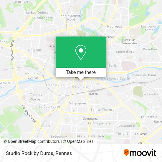 Studio Rock by Duros map