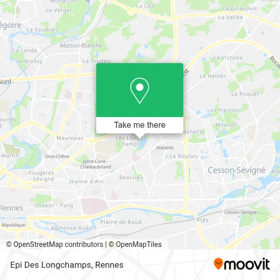 Epi Des Longchamps map