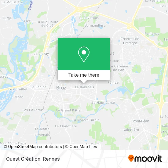 Ouest Création map