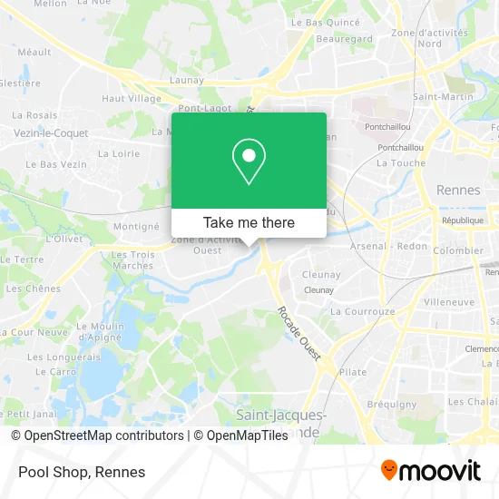 Pool Shop map