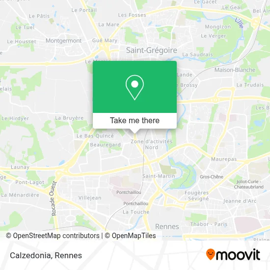 Calzedonia map