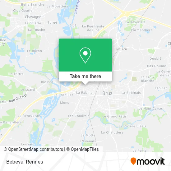 Bebeva map