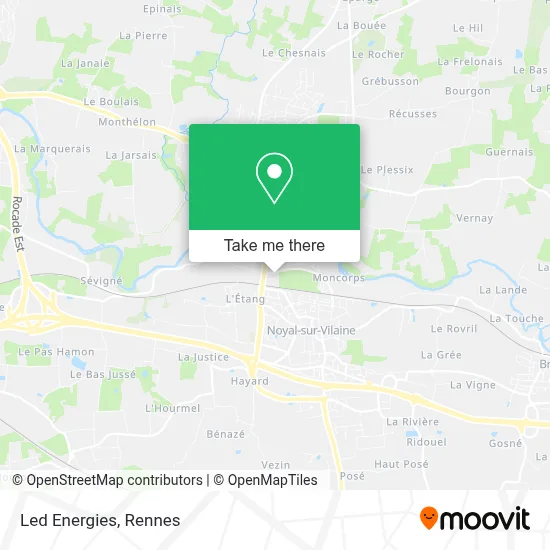 Led Energies map