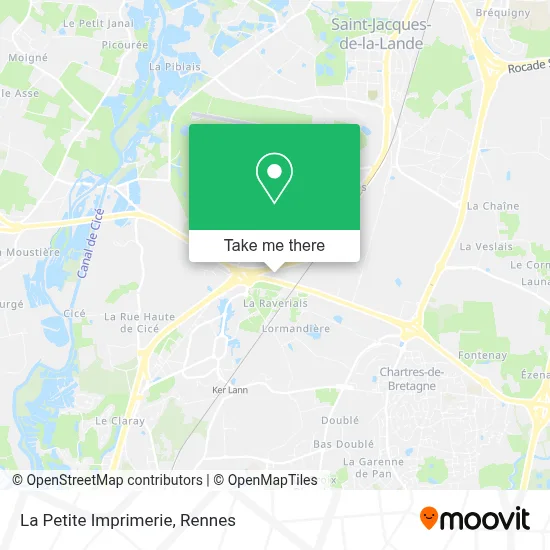 La Petite Imprimerie map