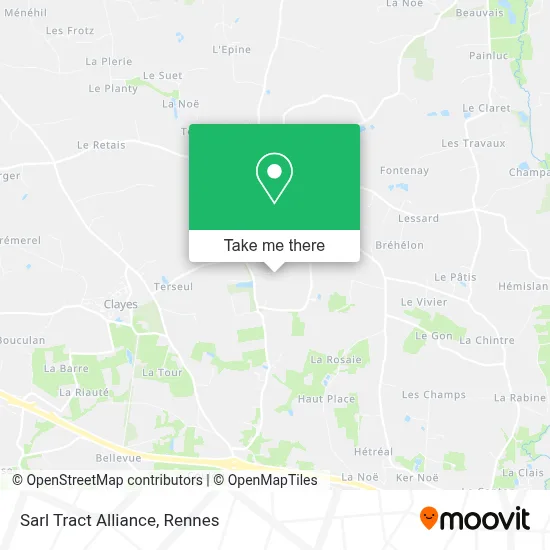 Sarl Tract Alliance map