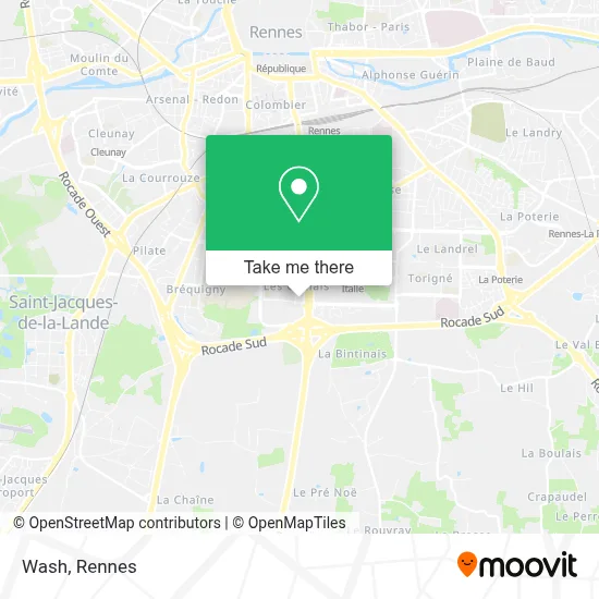 Wash map