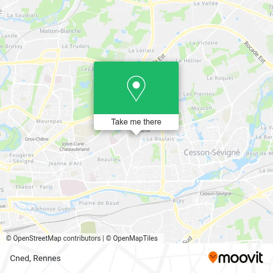 Cned map