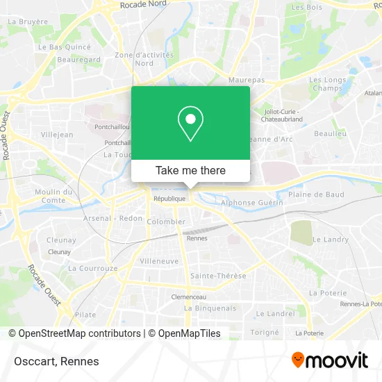 Osccart map