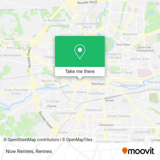 Mapa Now Rennes