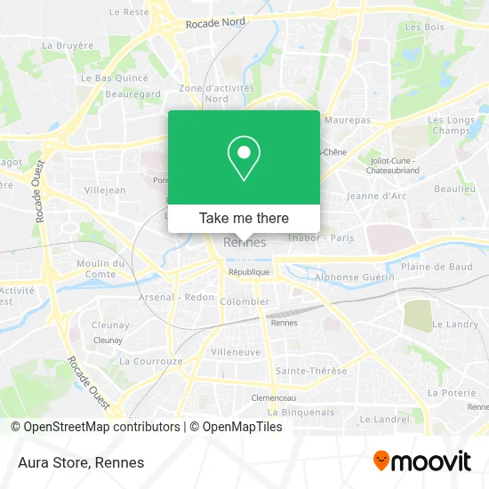 Aura Store map