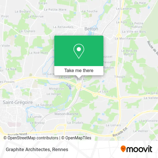 Graphite Architectes map