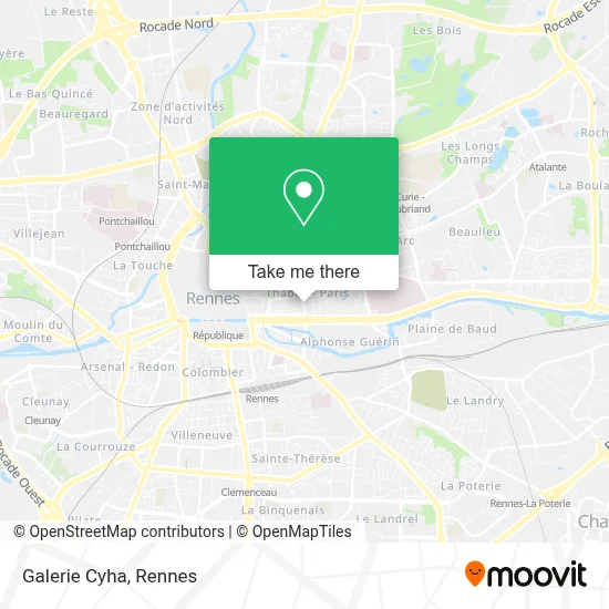 Galerie Cyha map