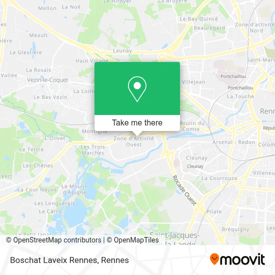 Boschat Laveix Rennes map