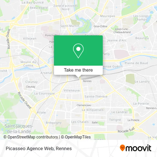 Picasseo Agence Web map