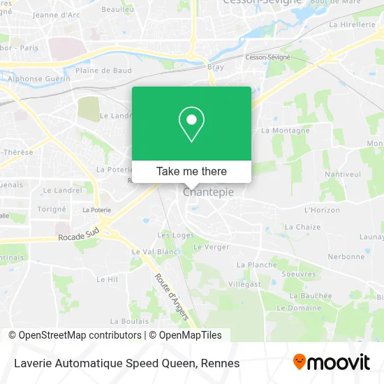 Laverie Automatique Speed Queen map