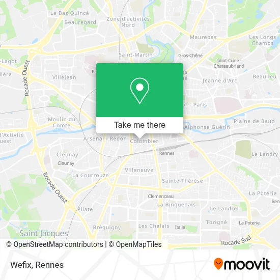 Wefix map
