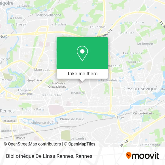 Bibliothèque De L'Insa Rennes map