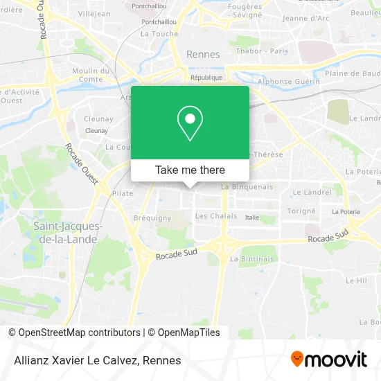 Allianz Xavier Le Calvez map