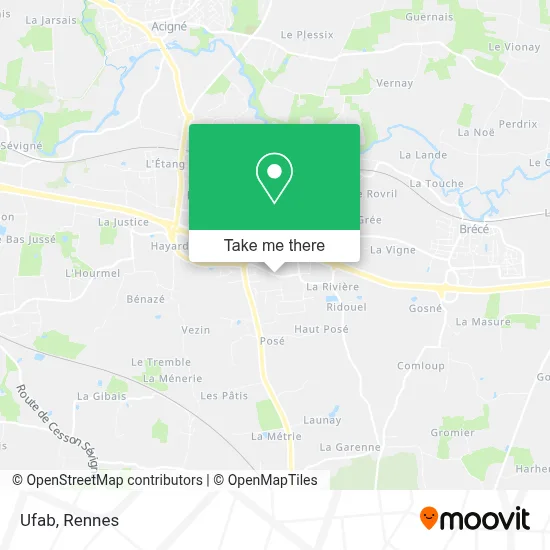 Ufab map