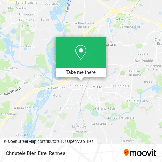 Christele Bien Etre map