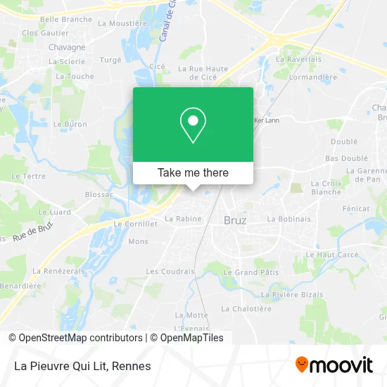 La Pieuvre Qui Lit map