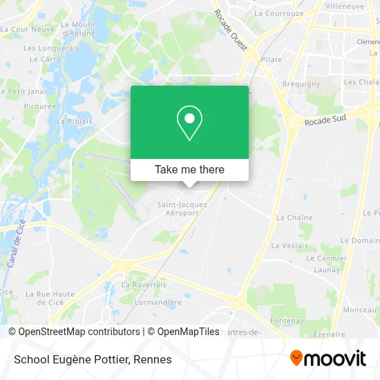 School Eugène Pottier map