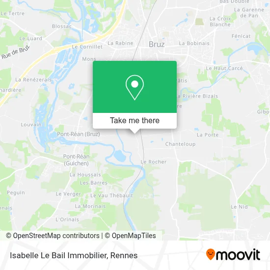 Isabelle Le Bail Immobilier map