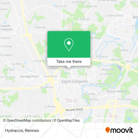 Hydracos map