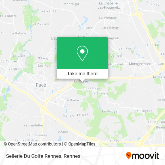 Sellerie Du Golfe Rennes map