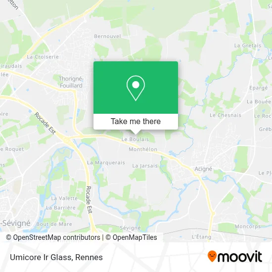Umicore Ir Glass map