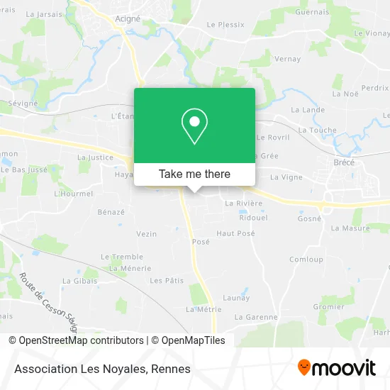 Association Les Noyales map