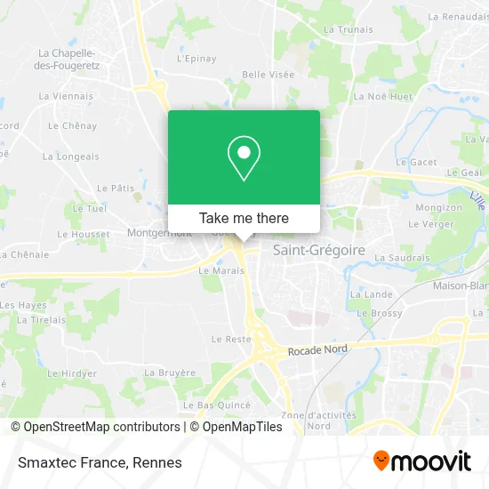Smaxtec France map