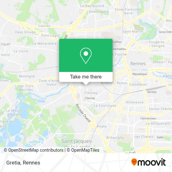 Gretia map