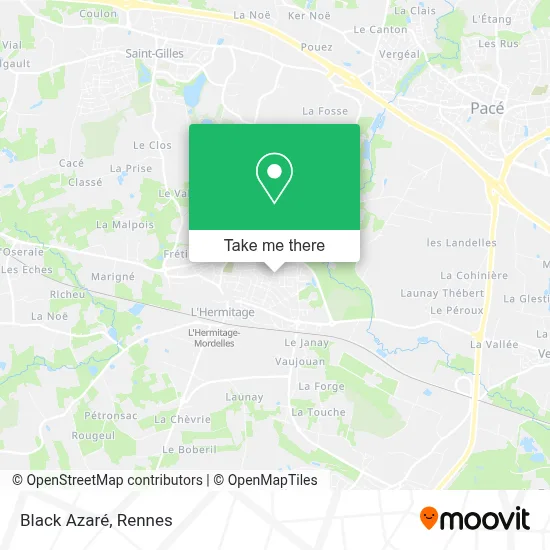 Black Azaré map