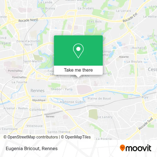 Eugenia Bricout map