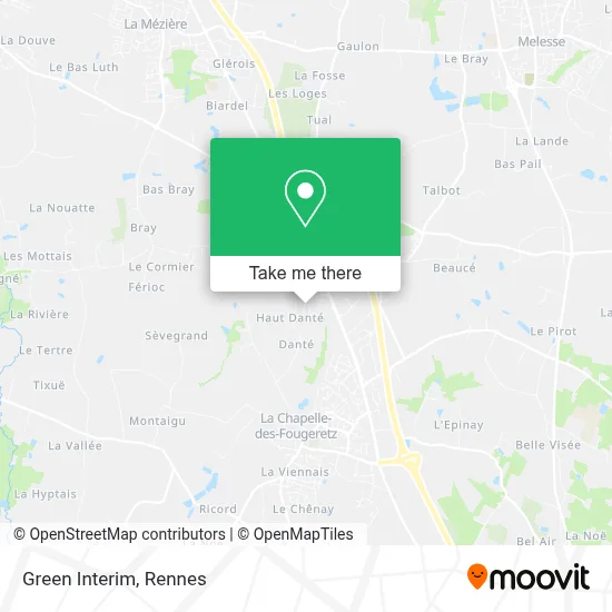 Green Interim map