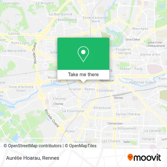 Aurélie Hoarau map