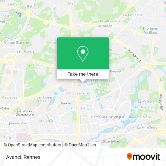 Avanci map