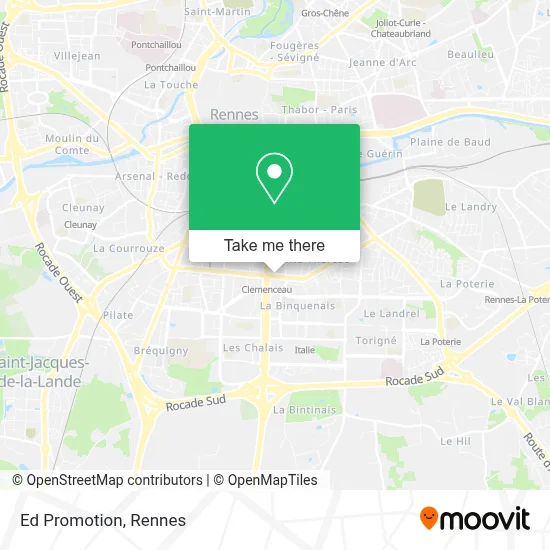 Ed Promotion map