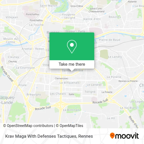 Krav Maga With Defenses Tactiques map