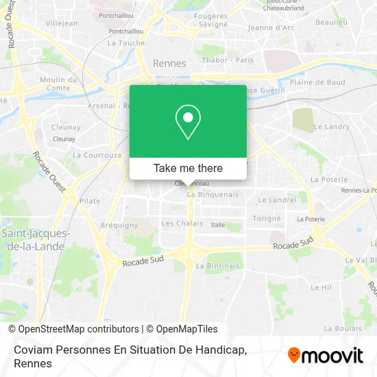 Coviam Personnes En Situation De Handicap map